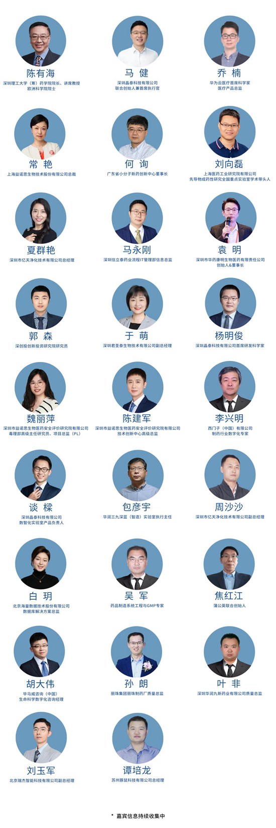 邀請函】首屆灣區醫藥共創大會暨2023數智化制藥論壇重磅嘉賓演講內容搶先看