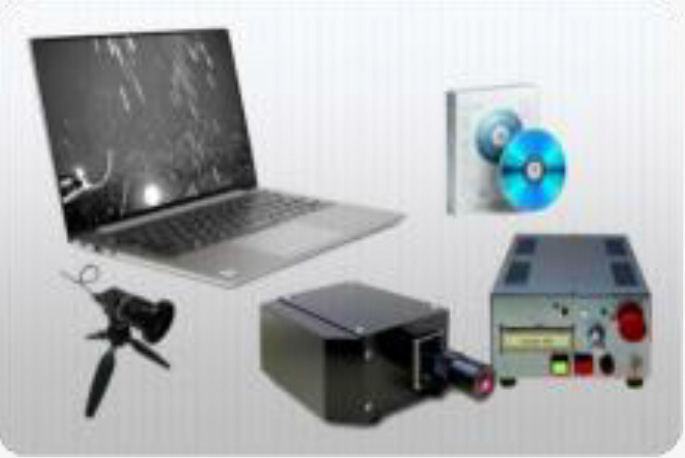 粒子可視化激光系統 PVS-Laser (0.1μ左右)